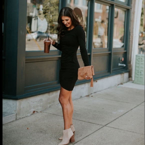 long sleeve leith dress